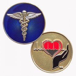 Medical Coin Front and Back (Warmer3) 2x2